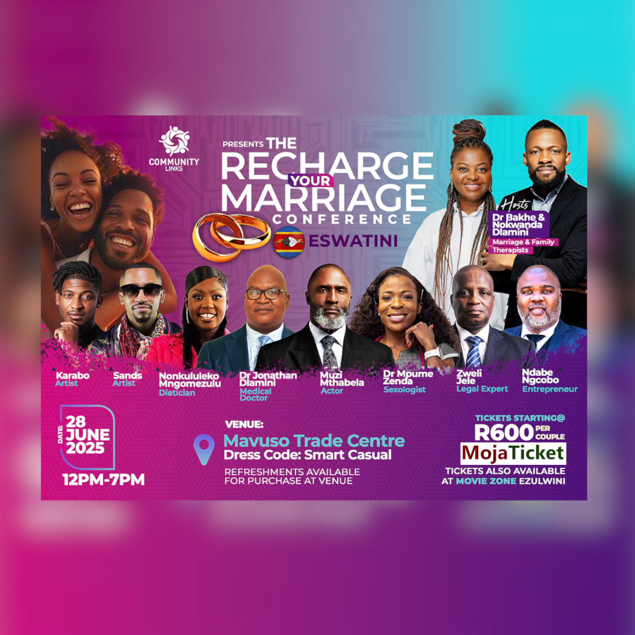 The Recharge Your Marriage Conference Eswatini Pic